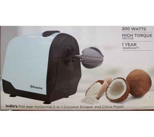 COCONUT SCRAPPER BREWINE- BLUE-110 VOLT FOR USA & CANADA