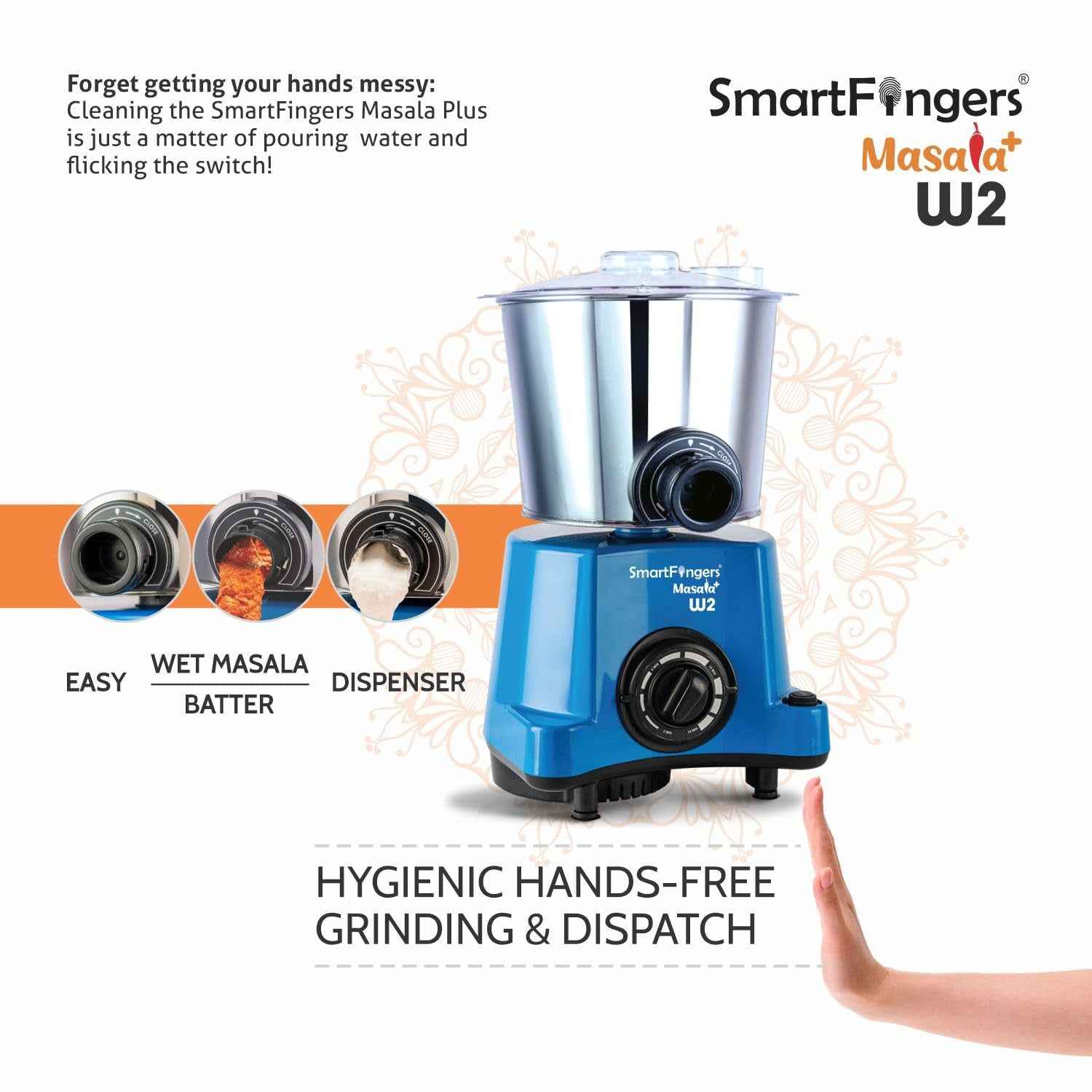GRINDER MASALA+ ( 110VOLT FOR USA AND CANADA ONLY)