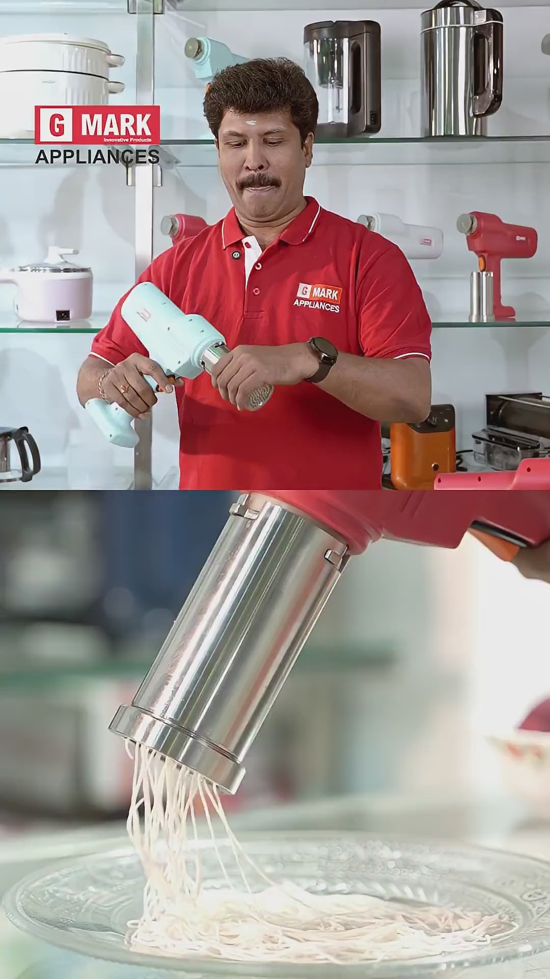 IDIYAPPAM MAKER RECHARGEABLE- DOMESTIC -(110 VOLT FOR USA & CANADA)