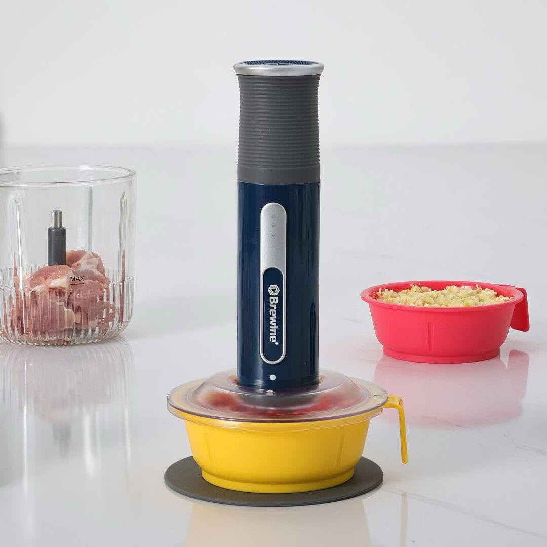 Garlic Peeler & Vegetable Chopper (Rechargeable -USB CORDLESS)