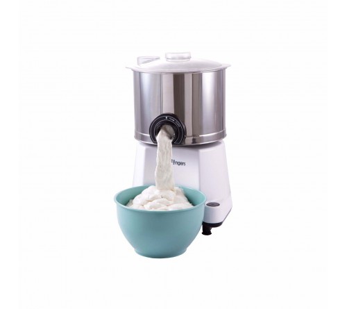 (2 IN 1 COMBO) COMFORT PLUS 2 LITRE TABLE TOP WET GRINDER WHITE COLOR + ATTA KNEADER 100% SS BODY